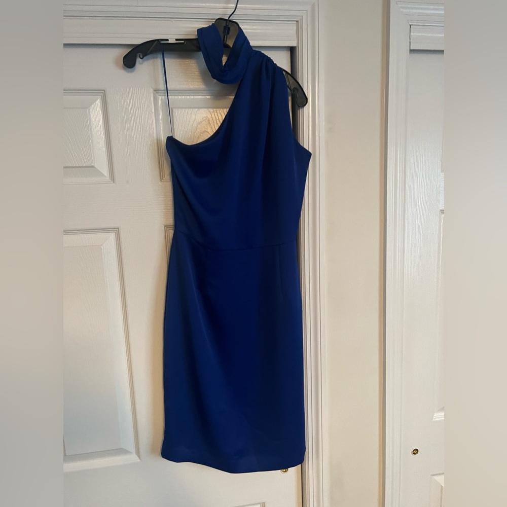 Reiss one shoulder knee length dress size 6